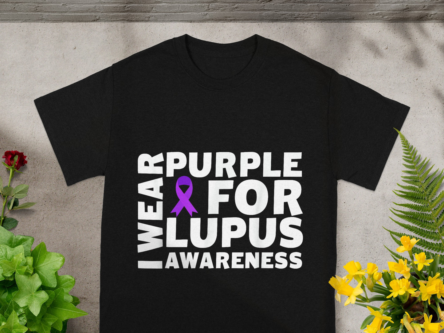 I Wear Purple for Lupus Awareness Shirt