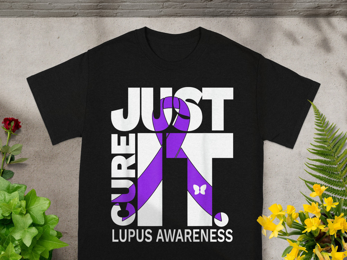 Cure It Lupus Awareness Just It Graphic T-Shirt