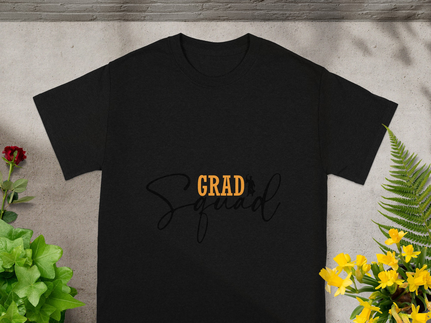 Grad Squad Graphic Design Graduation Shirt