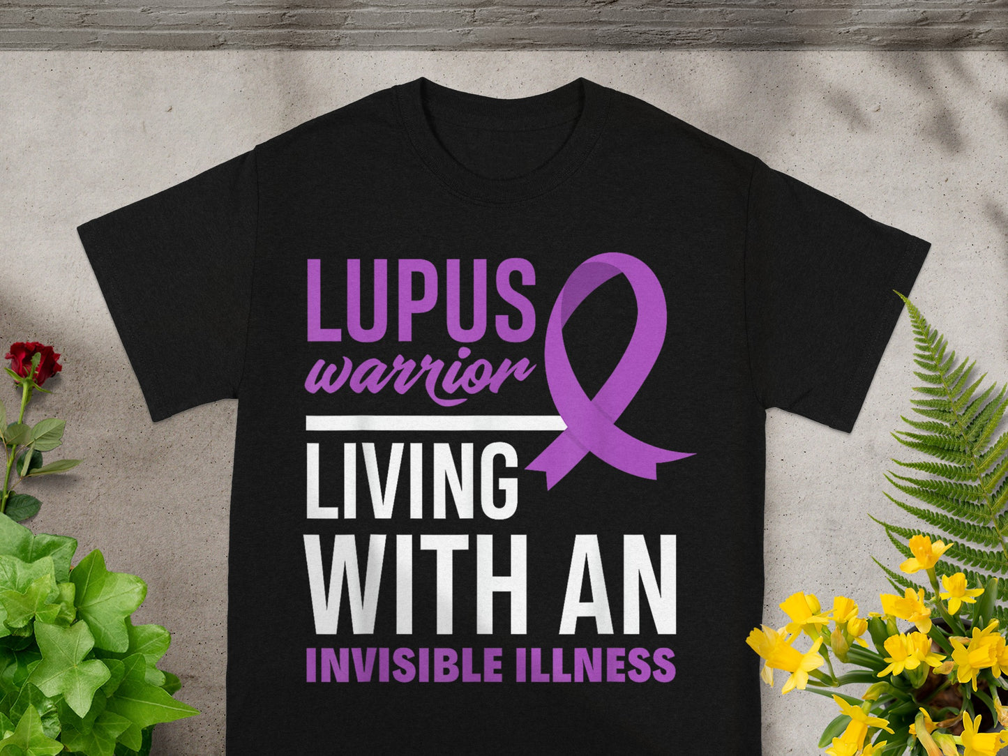 Lupus Warrior Living With An Invisible Illness Shirt