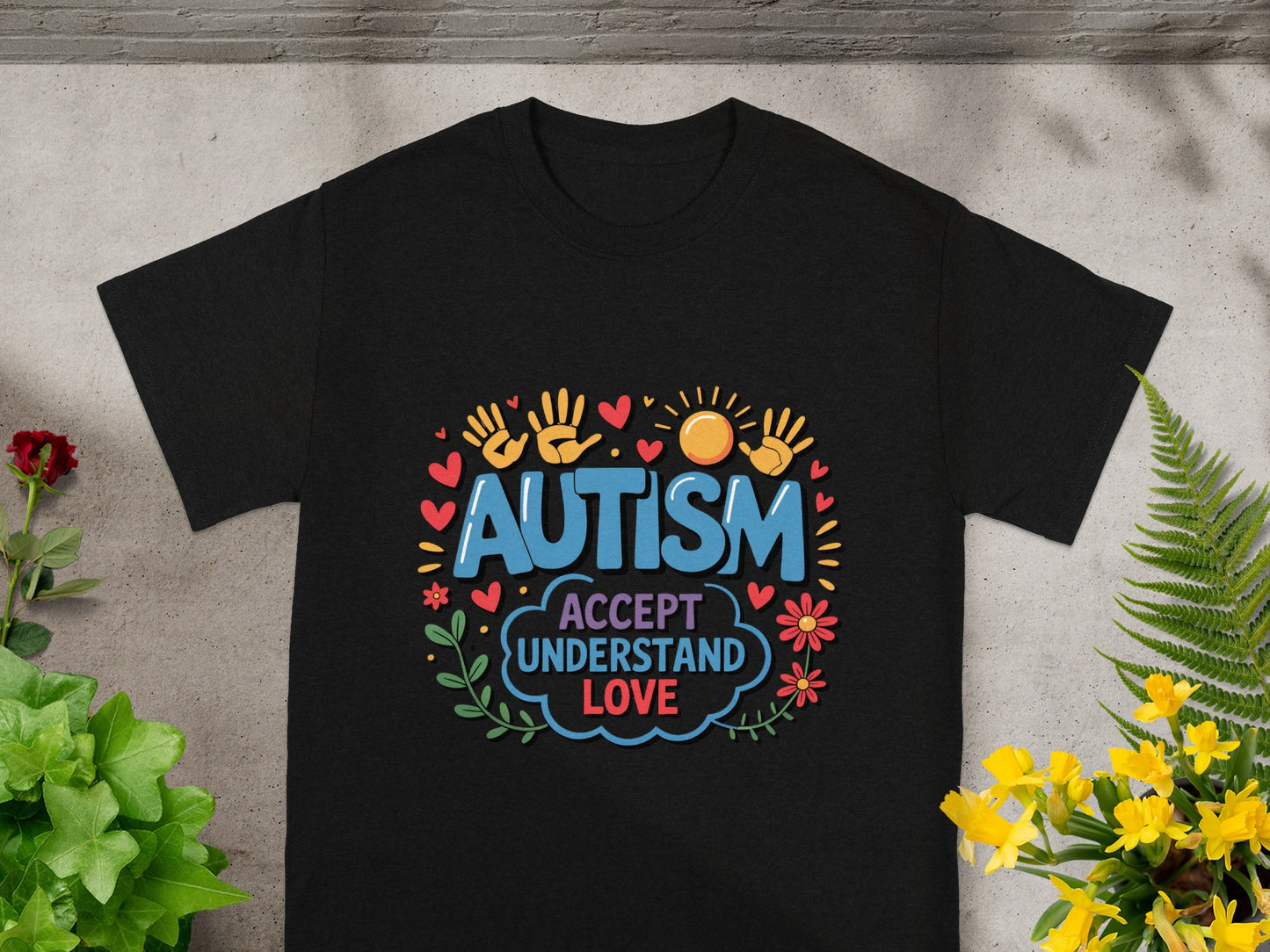 Autism Accept Understand Love T-shirt