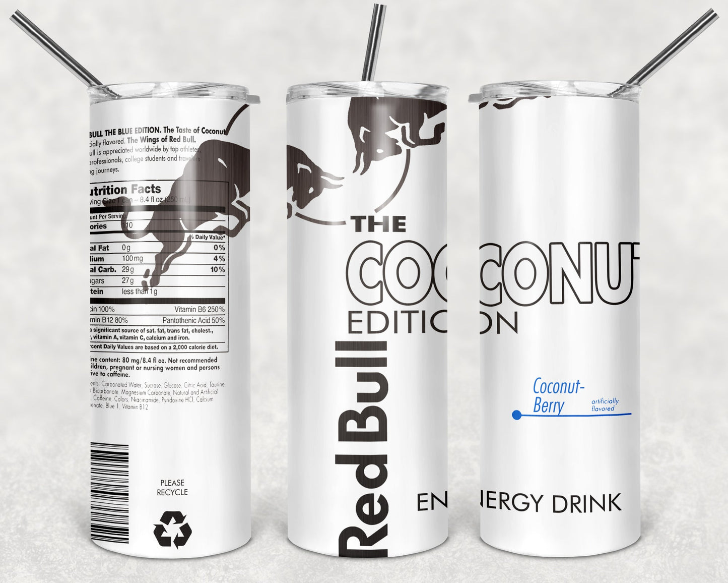 Red Bull Energy Drink Coconut-Berry Tumbler