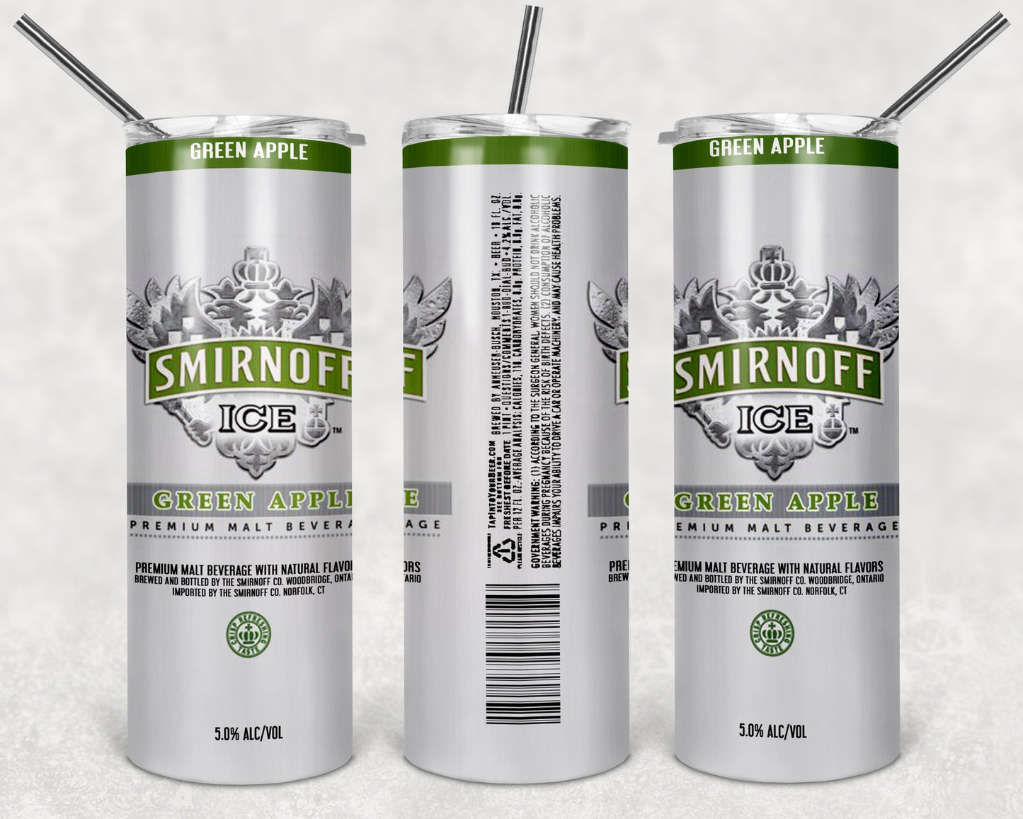 Smirnoff Ice Green Apple Tumbler