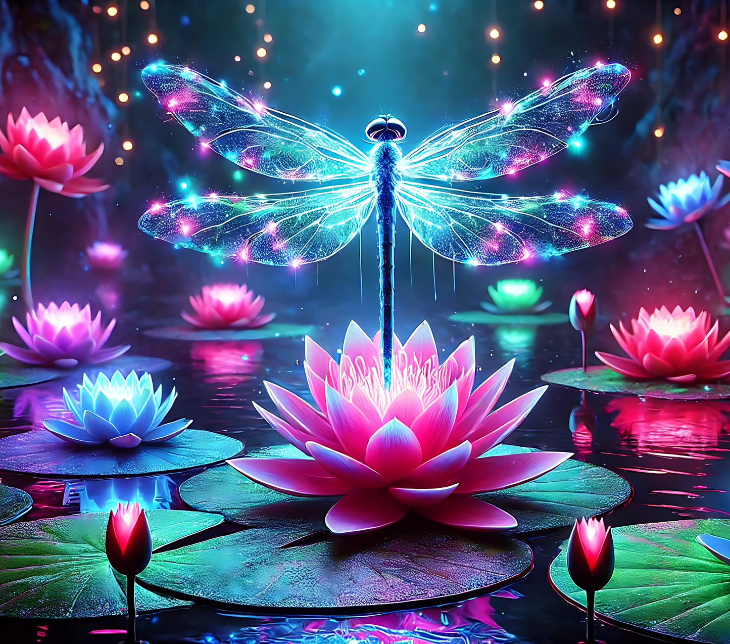 Mouse pad Dragonfly