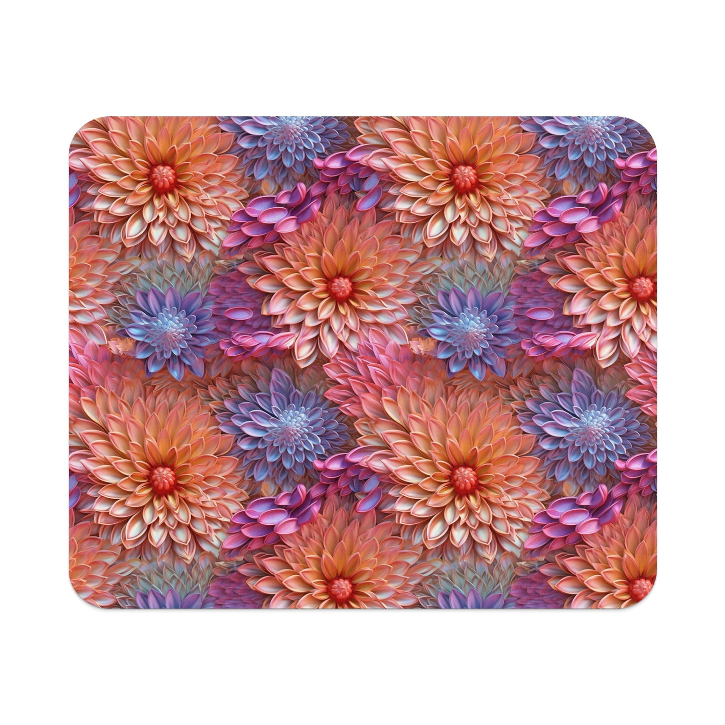 Vibrant Floral Design Mouse Pad for Enhanced Workflow