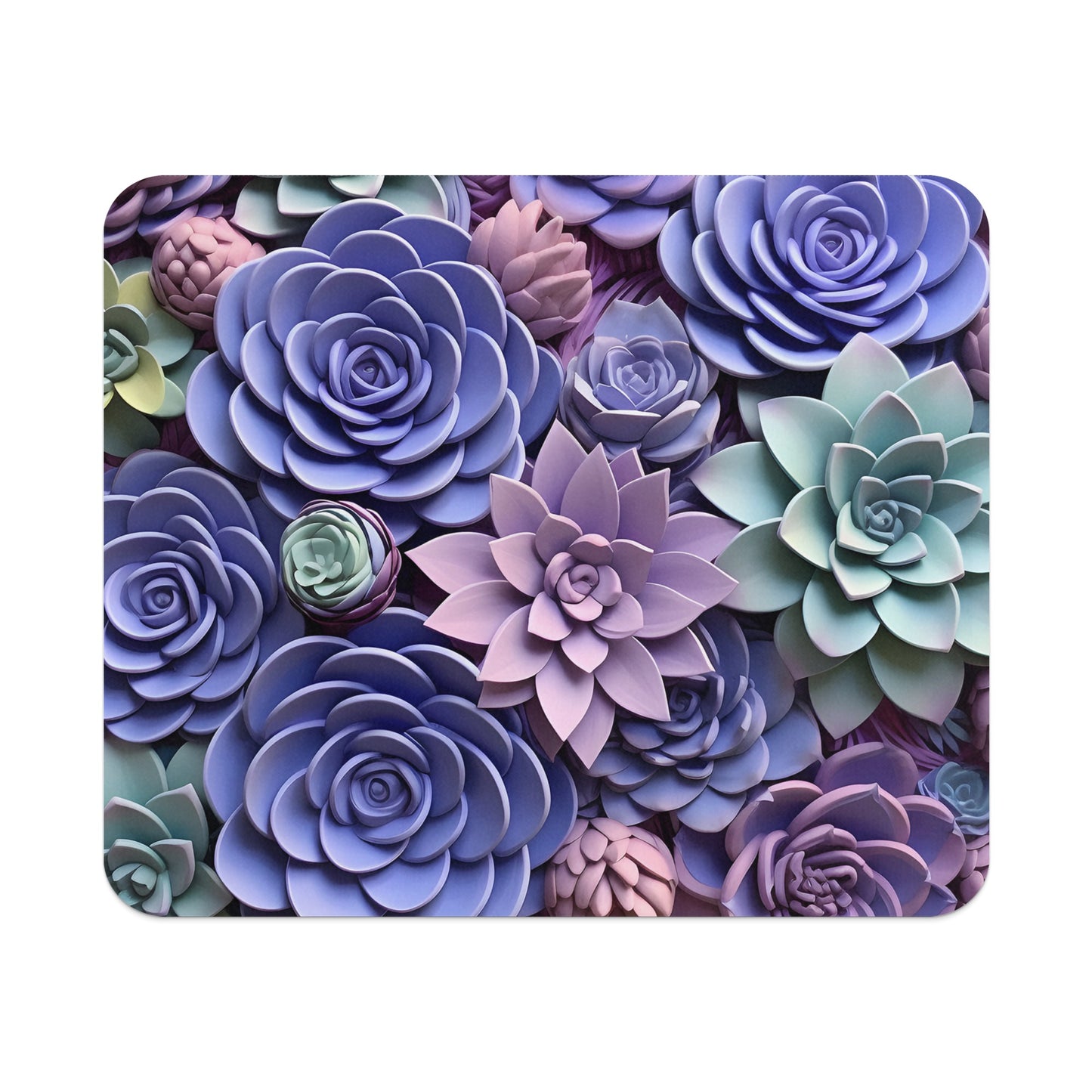 Colorful and Detailed Succulent Flower Design Product