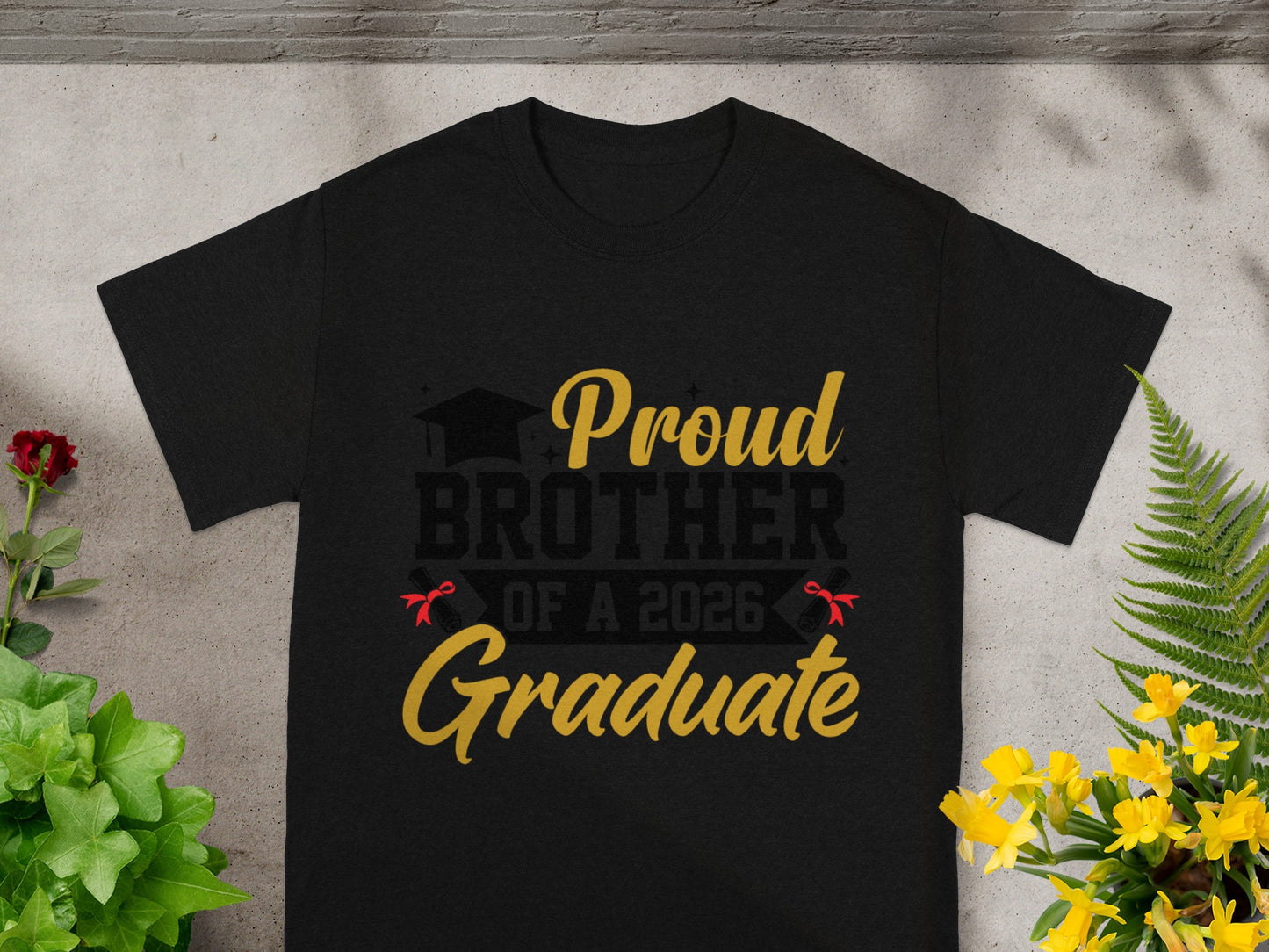 Proud Brother Of A 2026 Graduate T-Shirt Gift