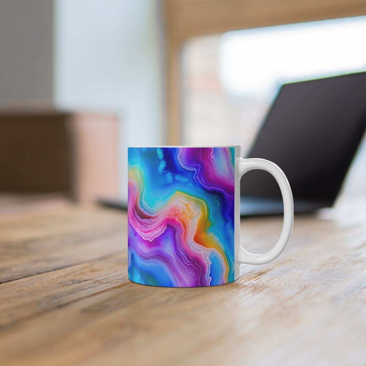 Colorful Abstract Pattern Coffee Mug Product
