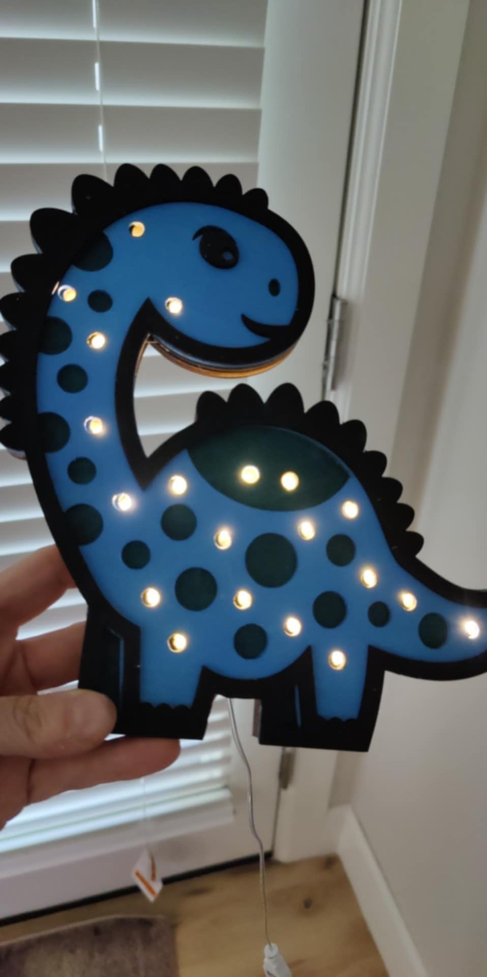 Children's Dinosaur Night Light 6 x 8 inches