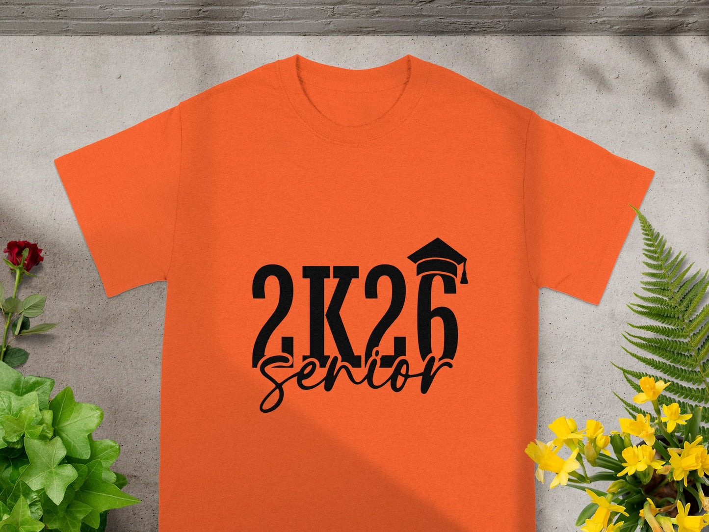2K26 Senior Graduation T-Shirt with Cap Design