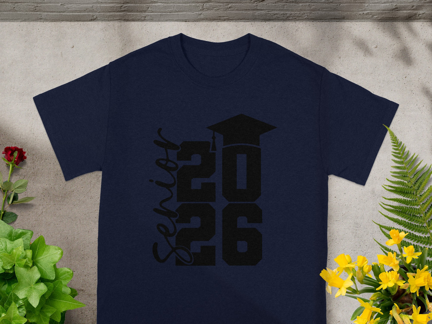 Senior 2026 Graduation T-Shirt for School Pride