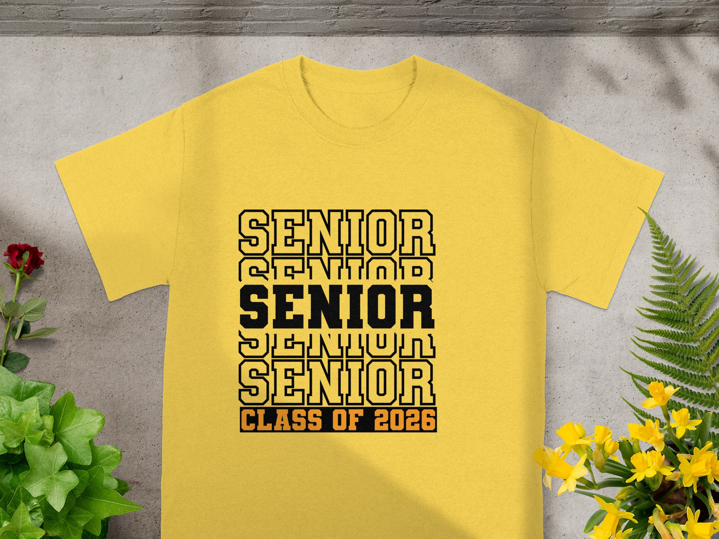 Senior Class of 2026 T-Shirt for Graduating Students