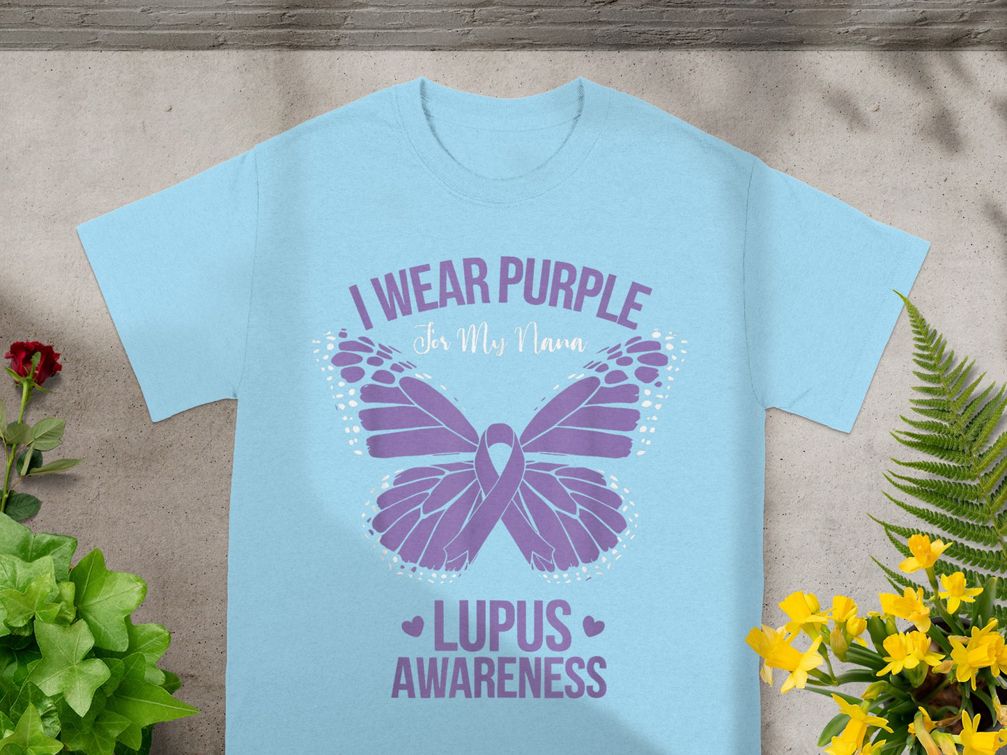 I Wear Purple for My Nana Lupus Awareness Product