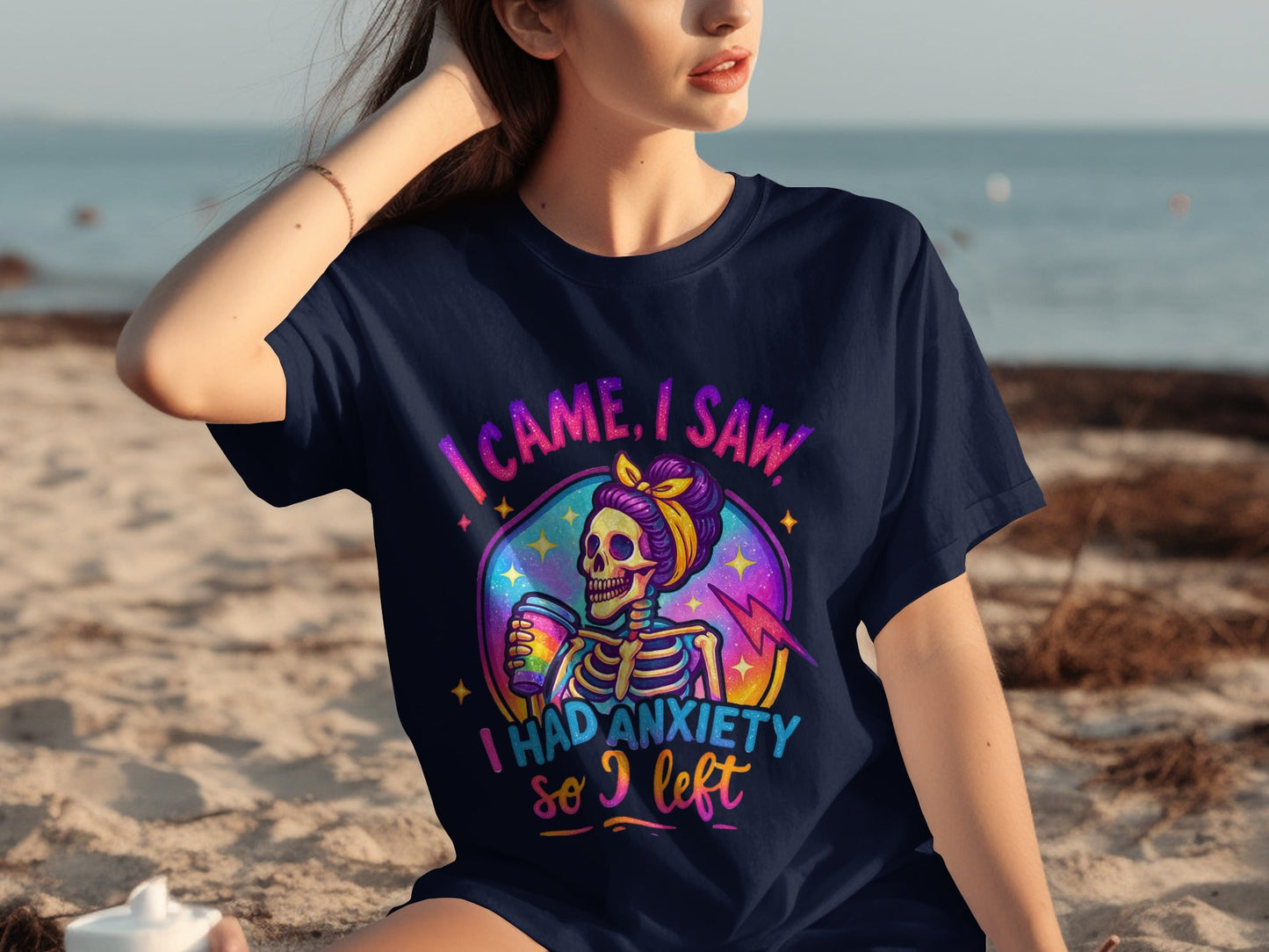 I Came I Saw I Had Anxiety So I Left Shirt