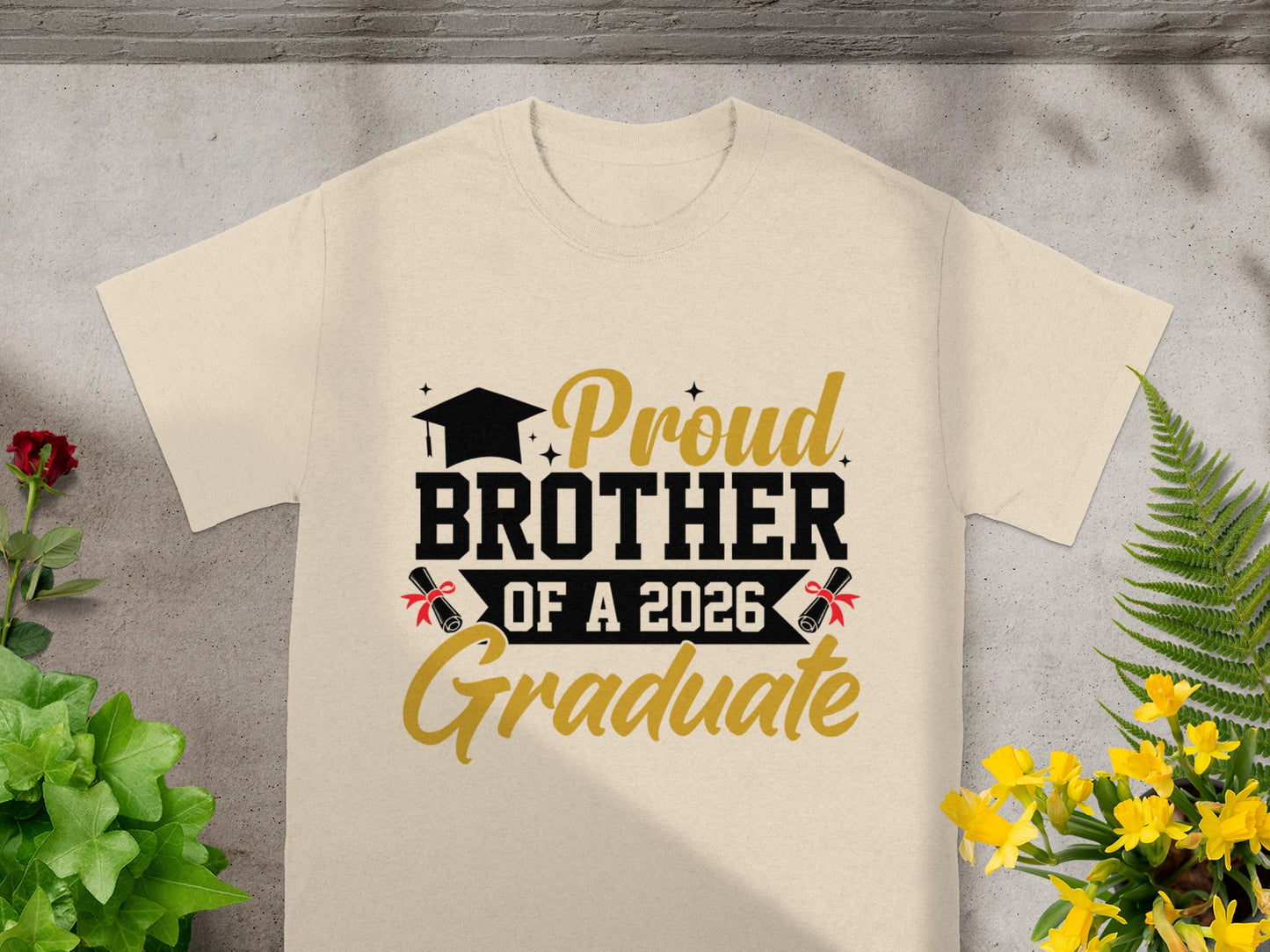 Proud Brother of a 2026 Graduate T-shirt