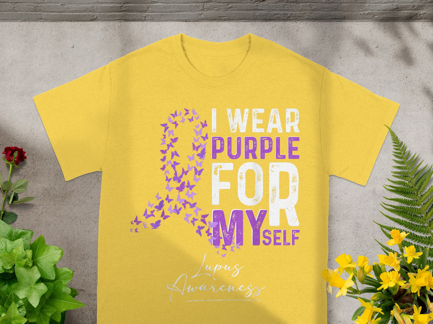 I Wear Purple for Myself Lupus Awareness product