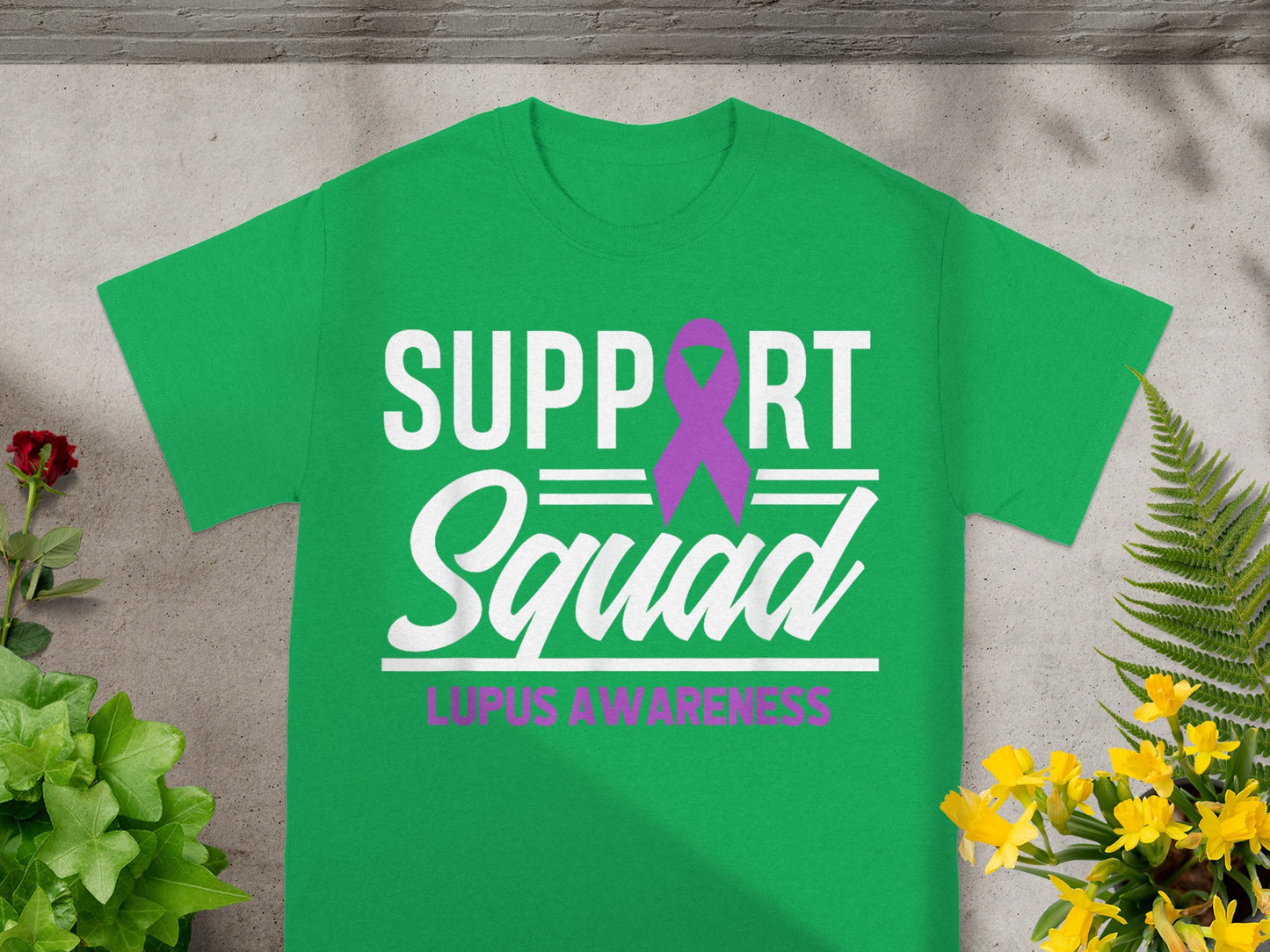 Support Squad Lupus Awareness Shirt Empowering Design
