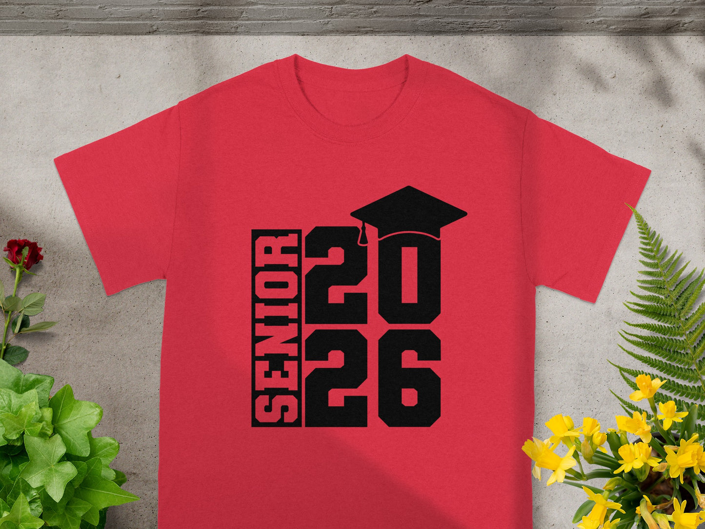 Senior 2026 Graduation Cap Class T-Shirt