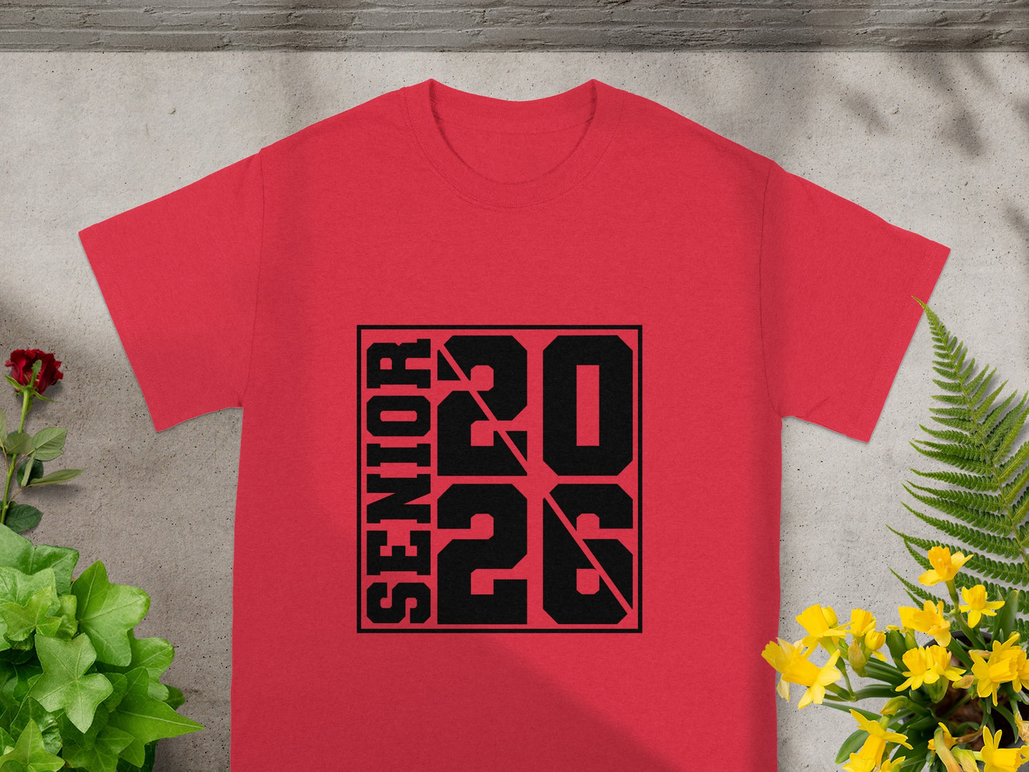 Senior 2026 Class Graduation T-Shirt School Pride Top