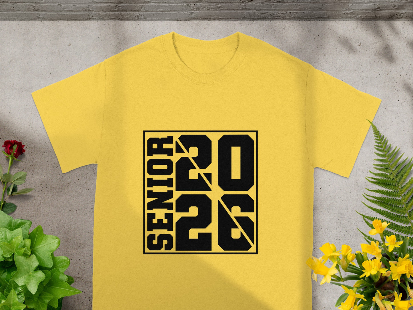 Senior 2026 Graphic Tee Bold Stylish Shirt for Graduates
