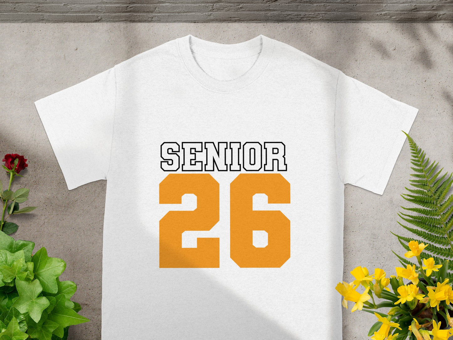 Senior 26 Graphic Tee Perfect for Graduating Seniors