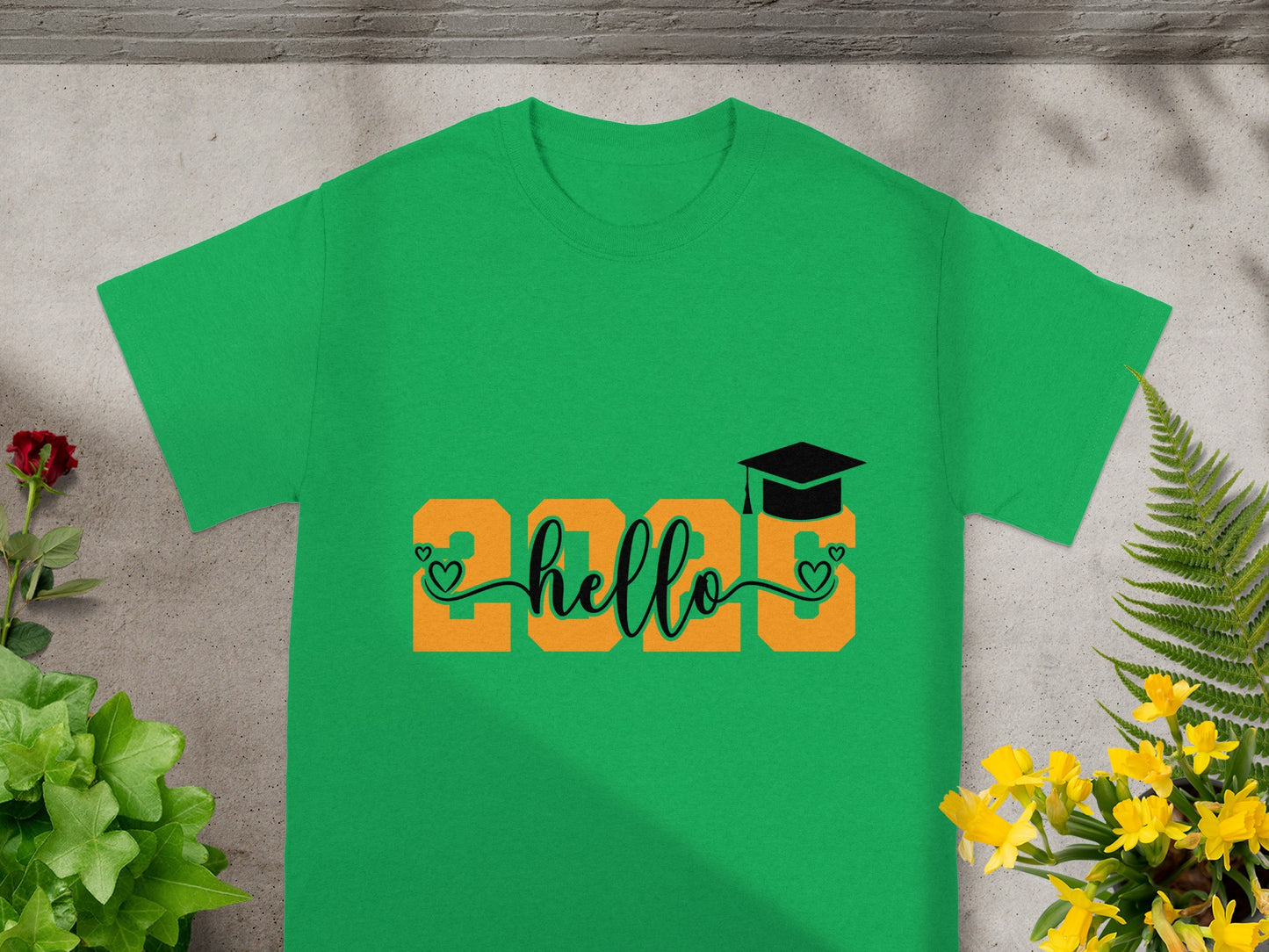 Hello 2025 Graduating Class Celebration T-Shirt
