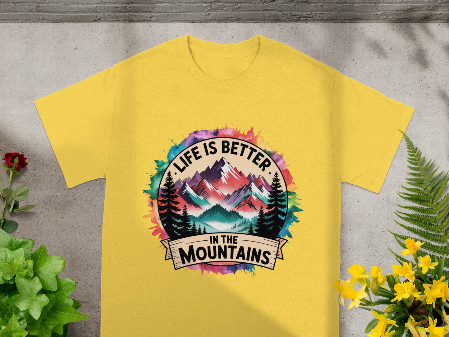 Life is Better in the Mountains Graphic T-Shirt