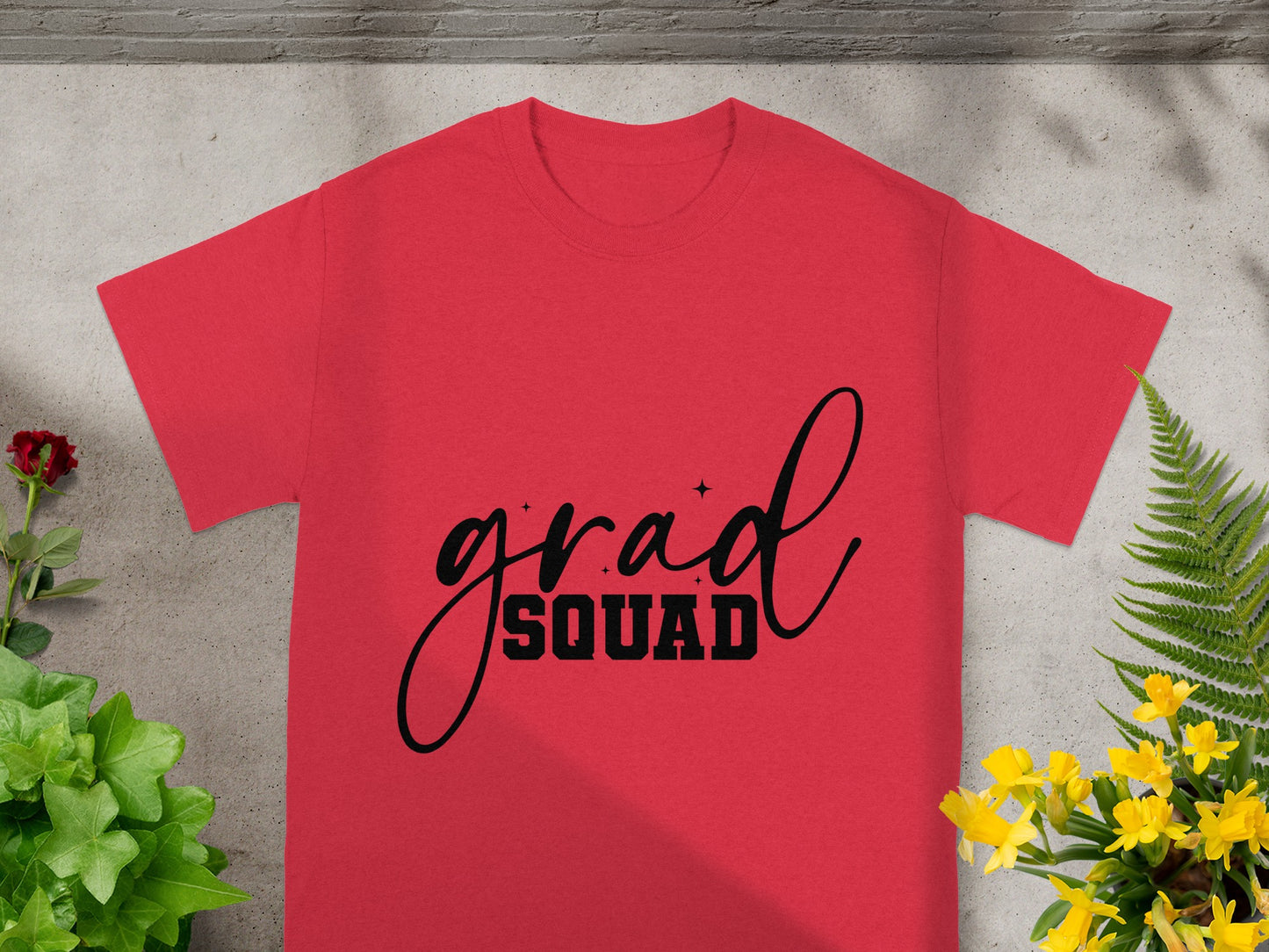 Grad Squad Celebratory Graduation T-Shirt for Events