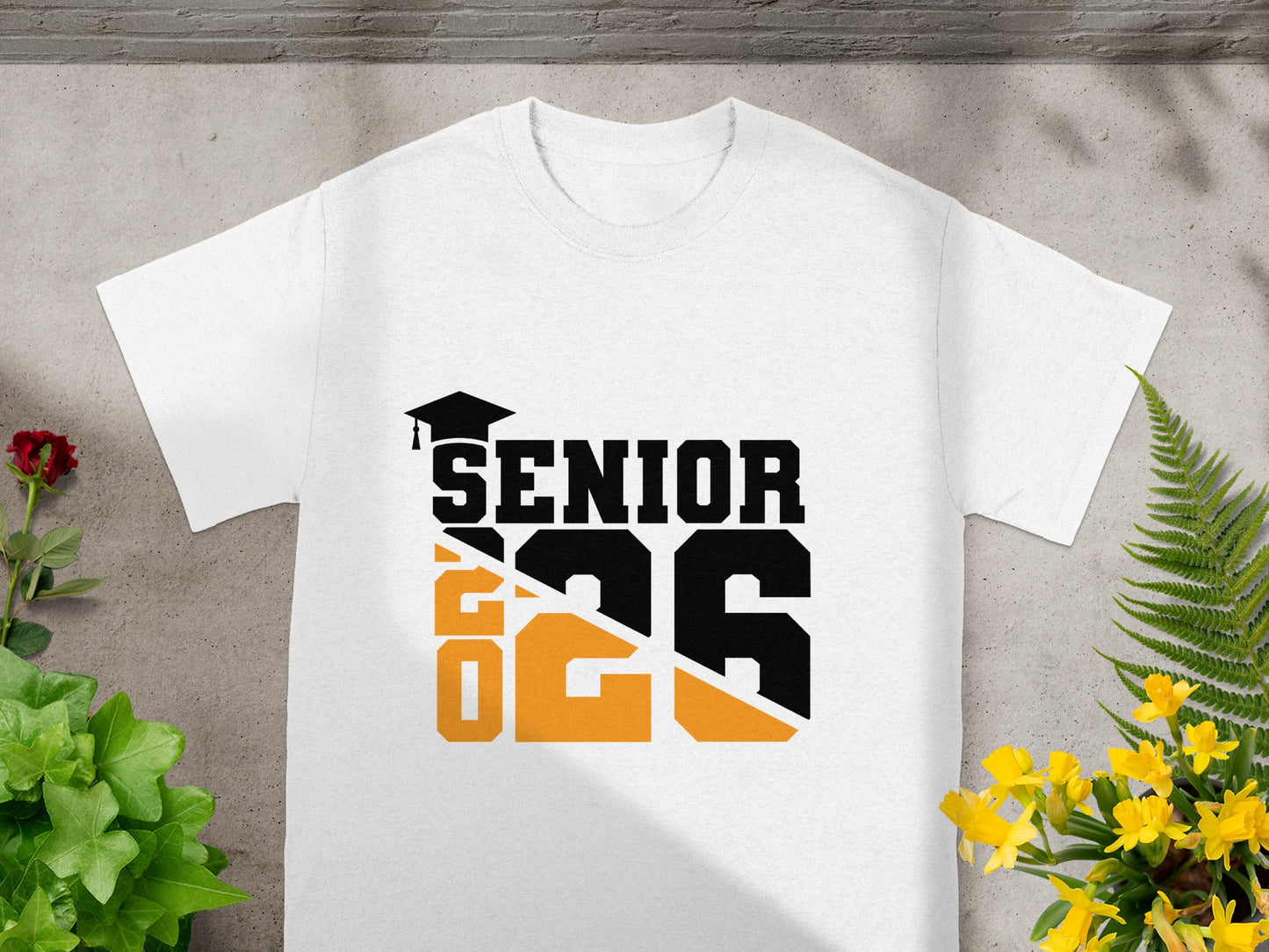 Senior 2026 Custom Graduation Shirt for Students