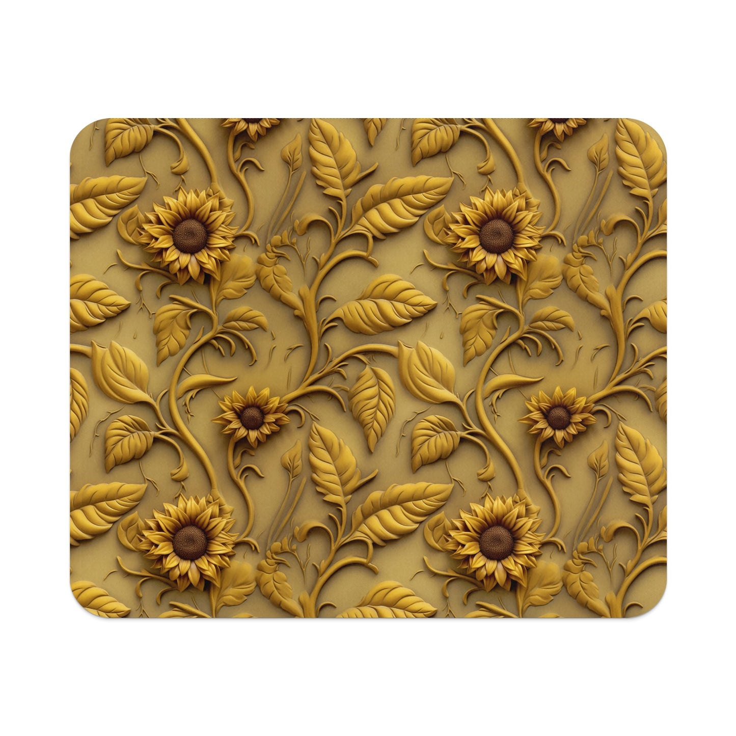 Sunflower Floral Pattern Decorative Mat Product