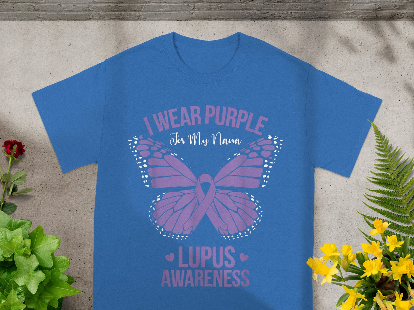 I Wear Purple for My Nana Lupus Awareness T-shirt