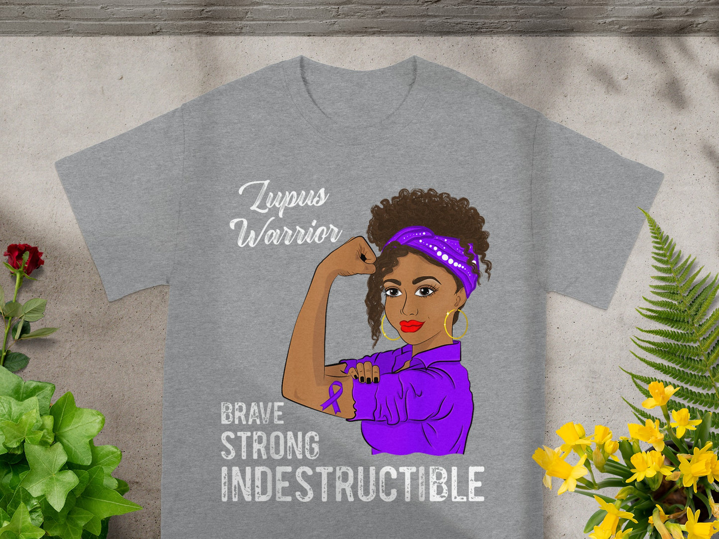 Lupus Warrior Brave Strong Indestructible T-shirt