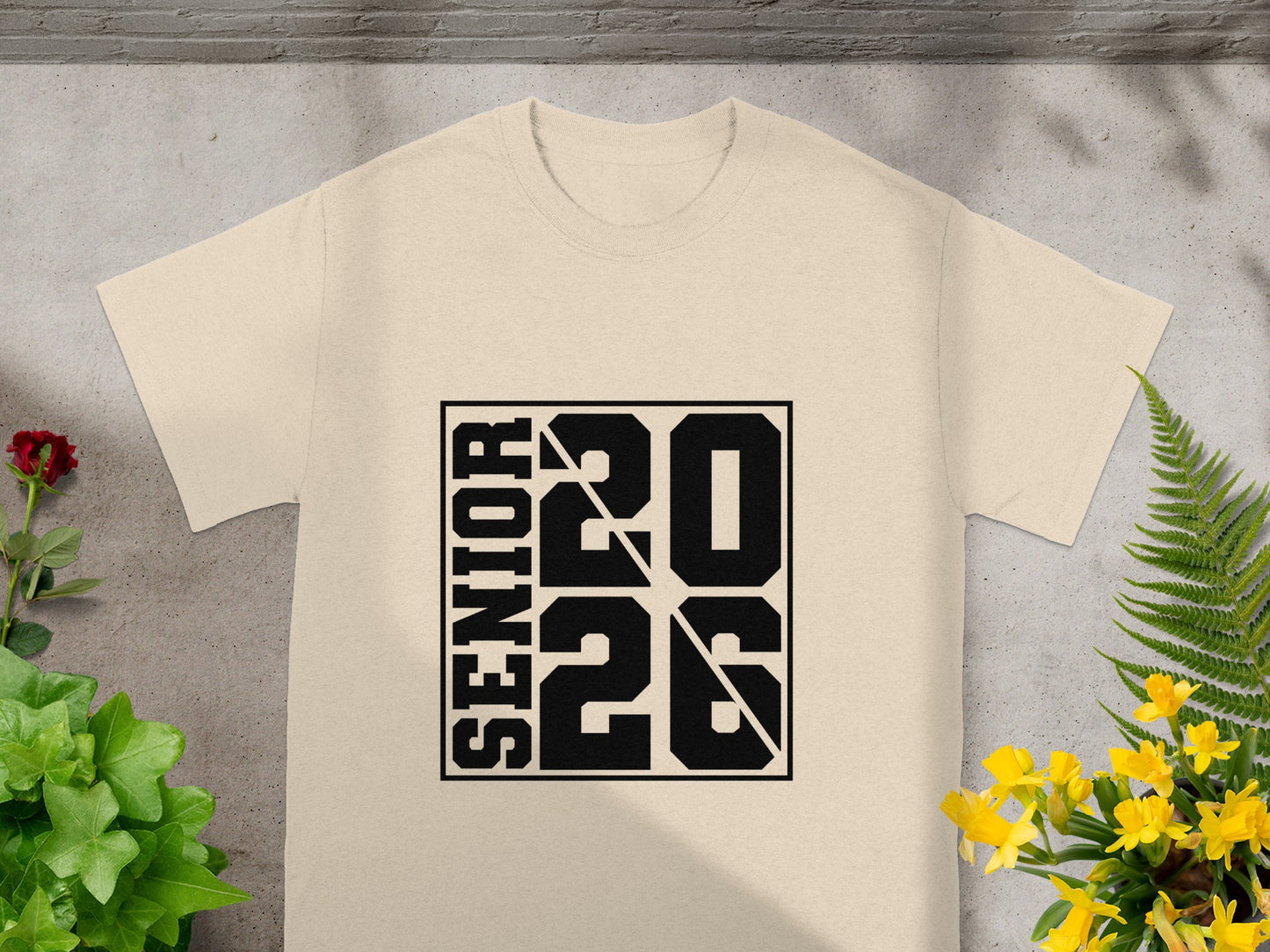 Senior 2026 Graphic T-Shirt High School Graduation