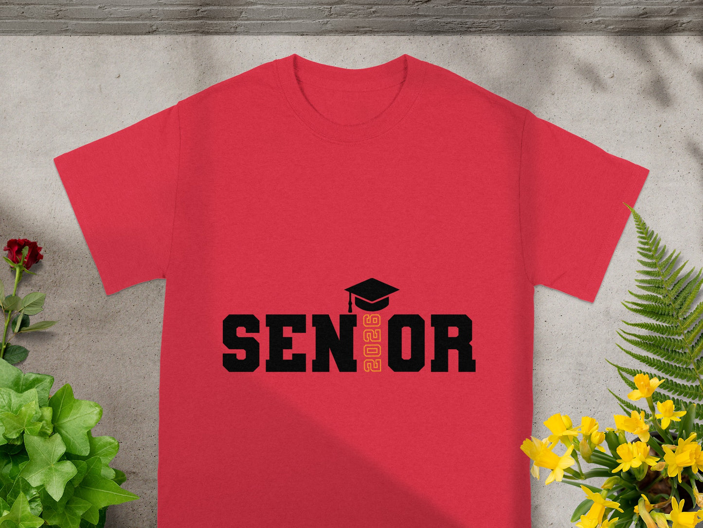 Senior 2026 Graphic Tee for Graduation Gift Shirt