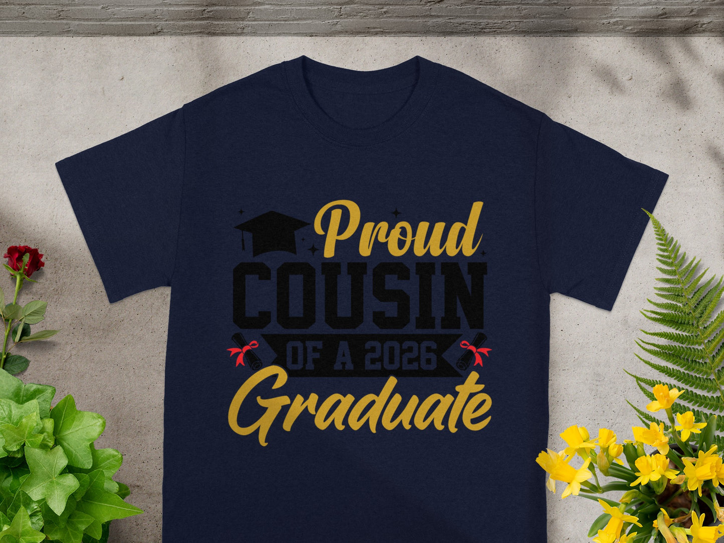 Proud Cousin Of a 2026 Graduate T-Shirt Graduation Gift