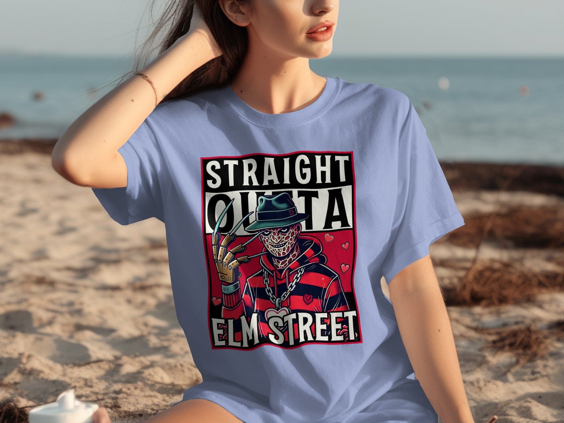 Straight Outta Elm Street Graphic T-Shirt