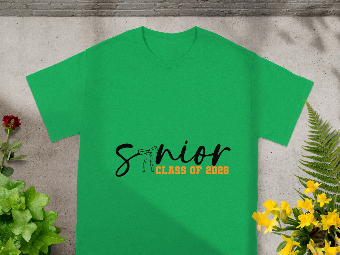 Senior Class Of 2026 Green Graduation T-shirt