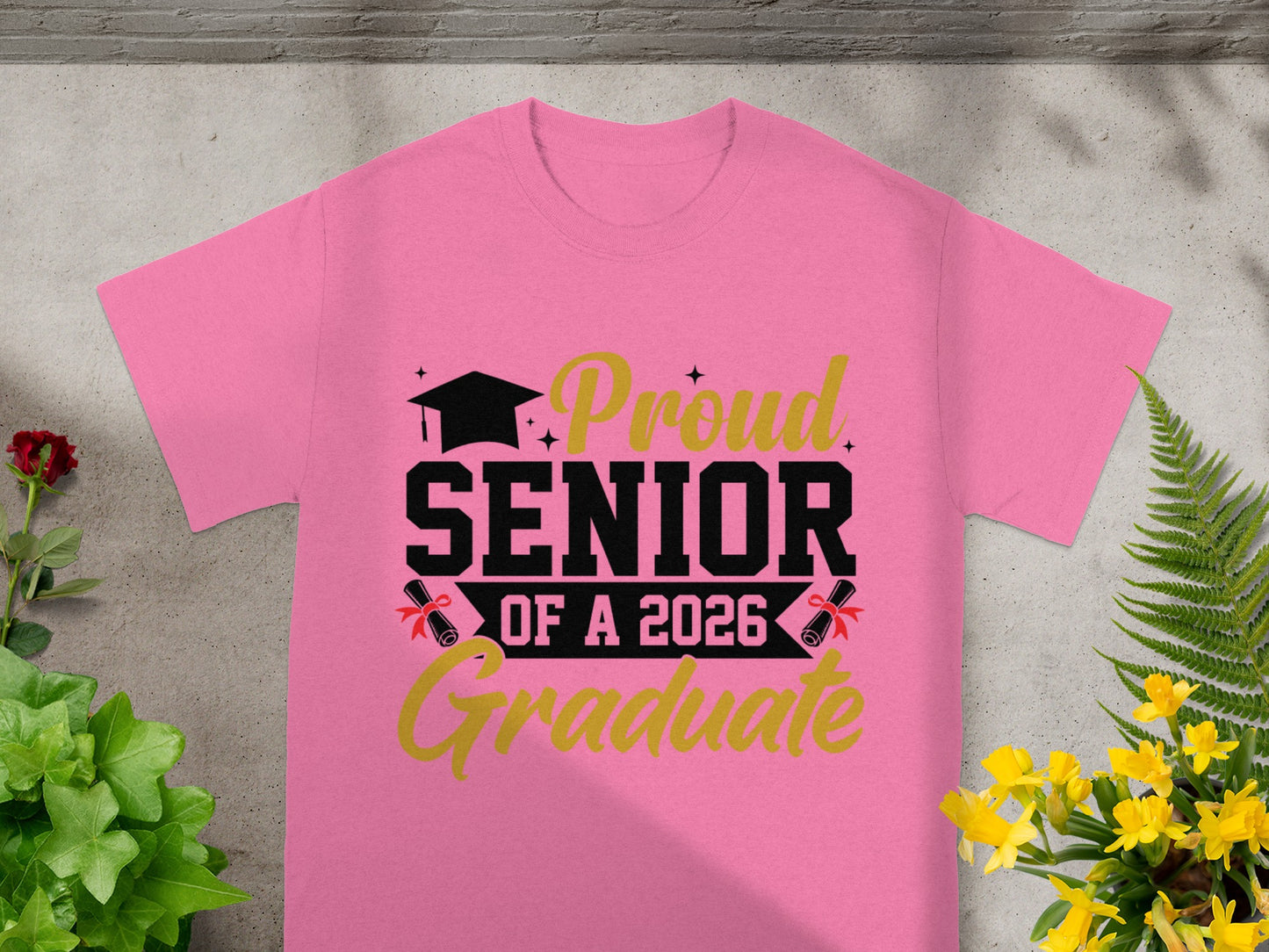Proud Senior of a 2026 Graduate T-shirt