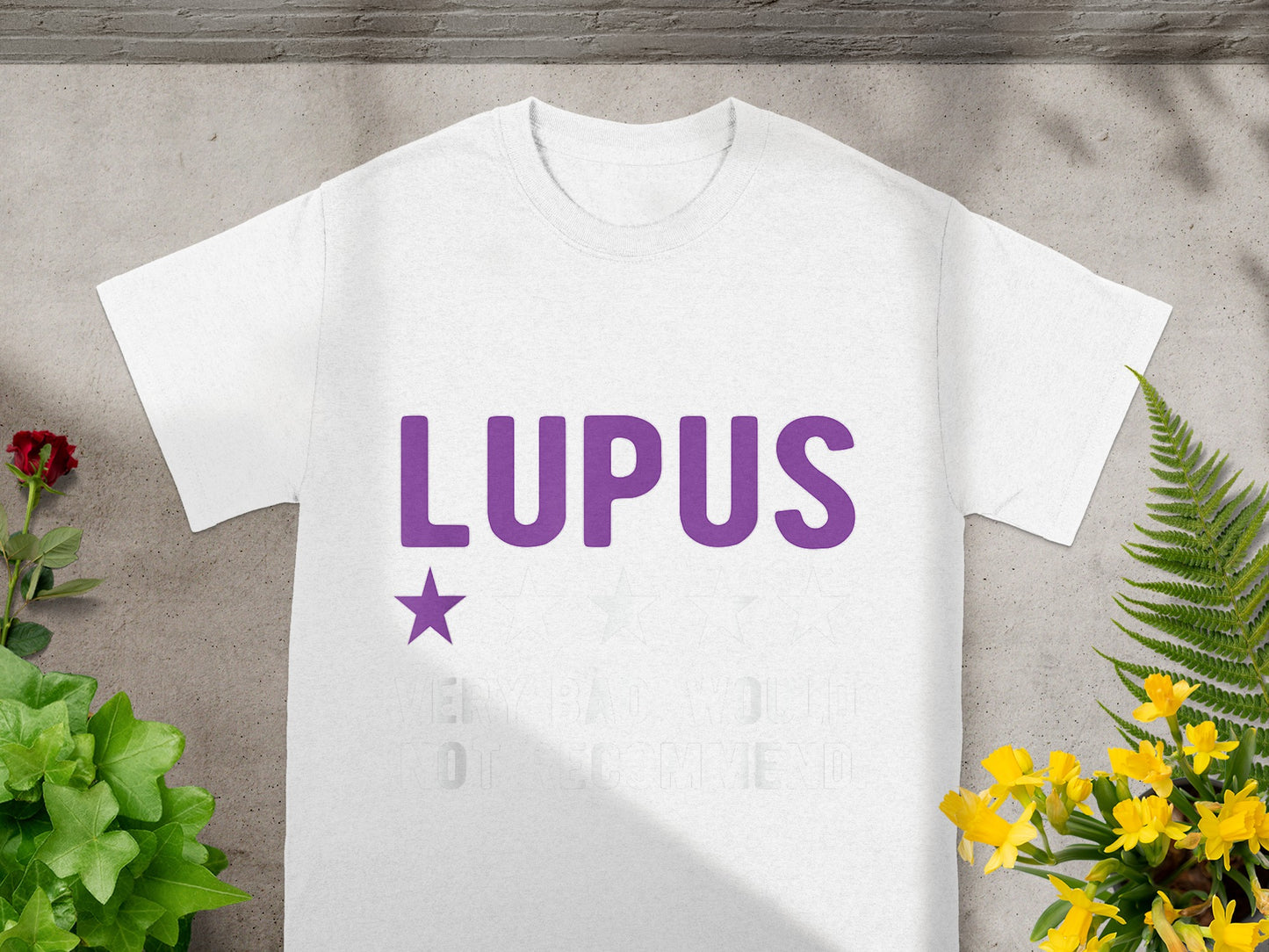 LUPUS Awareness Support Design Short Sleeve Shirt