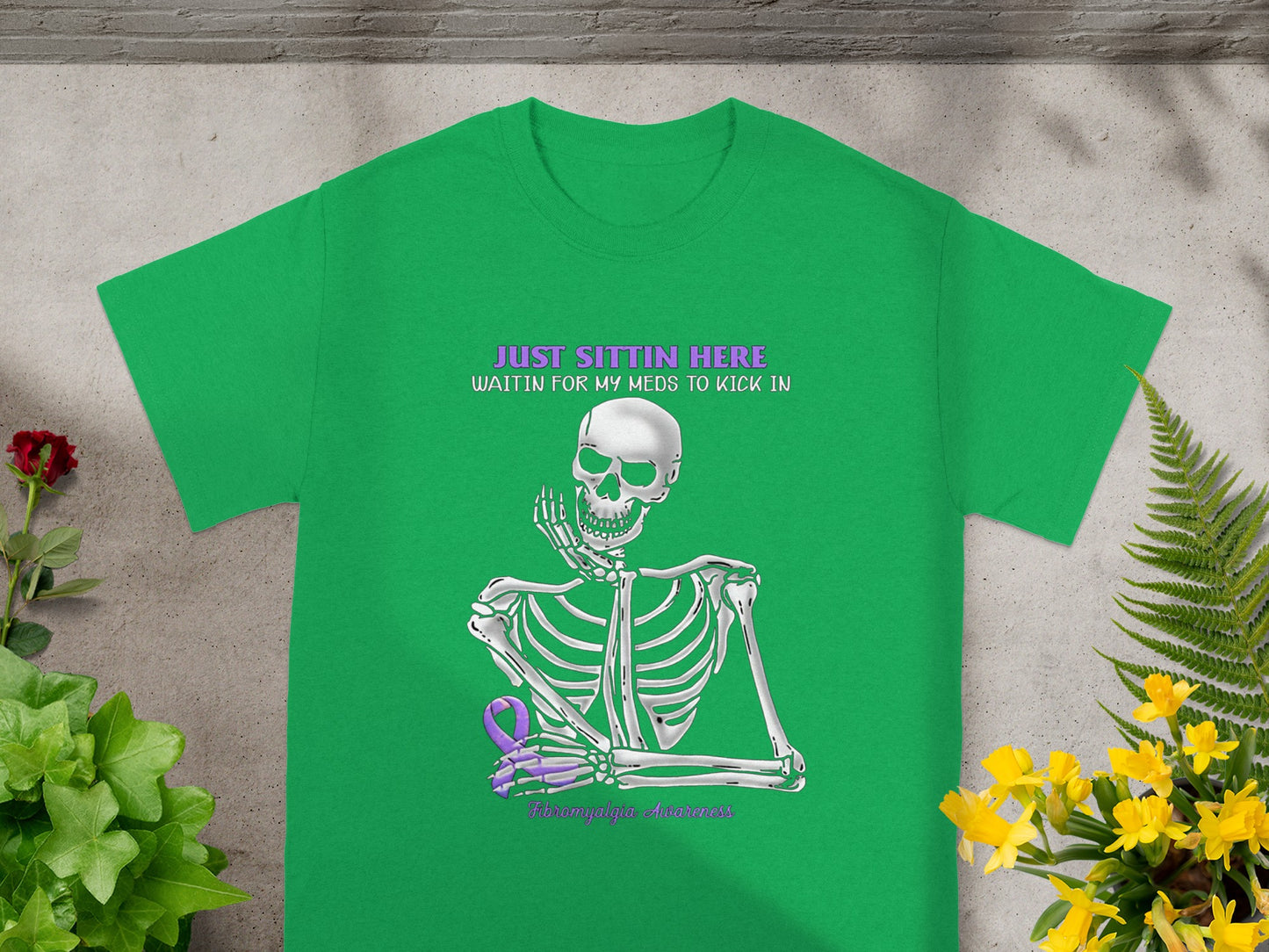 Just Sittin Here Waitin For My Meds To Kick In T-Shirt
