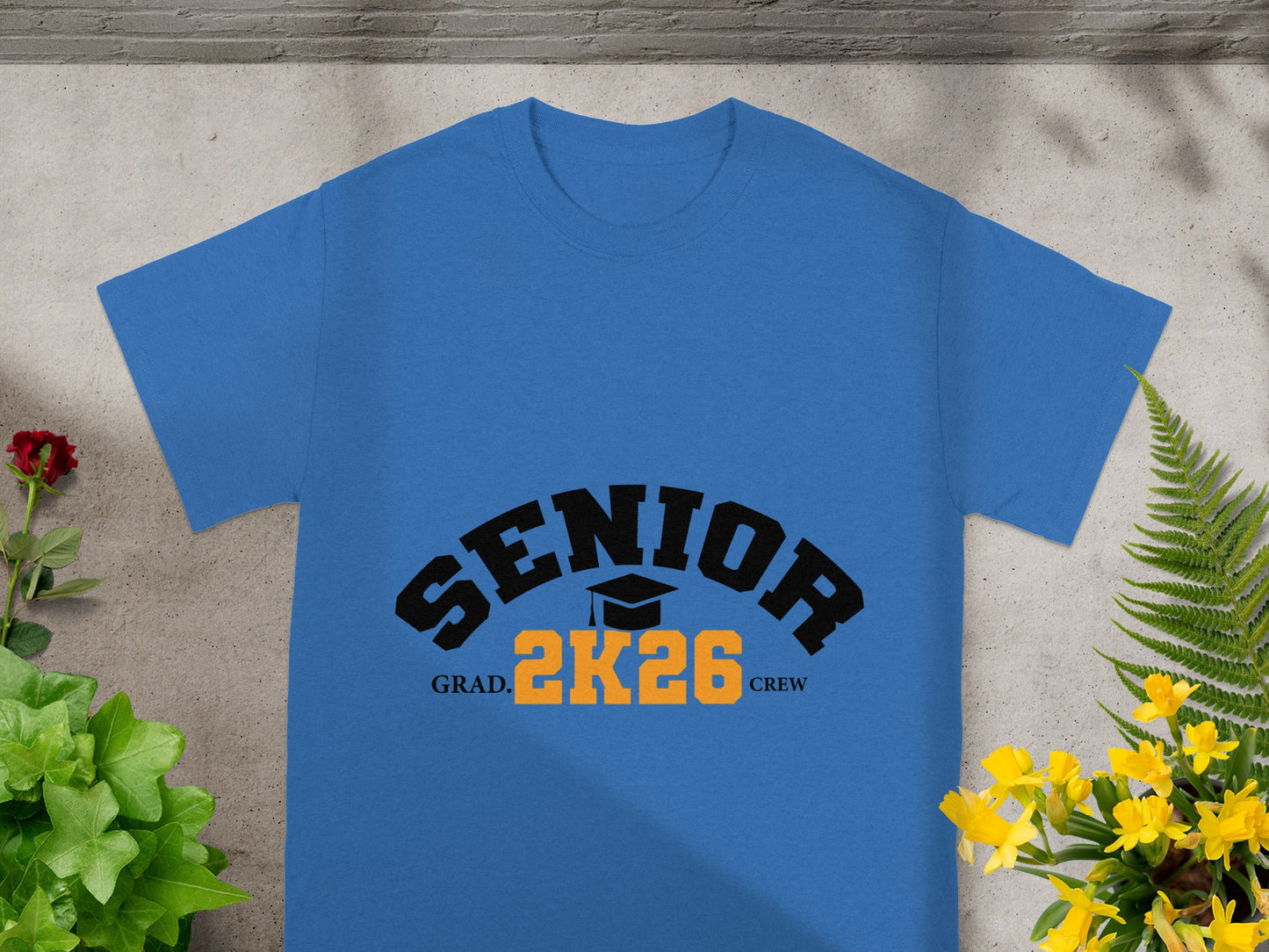 Senior Grad 2K26 Crew T-shirt for Graduating Class