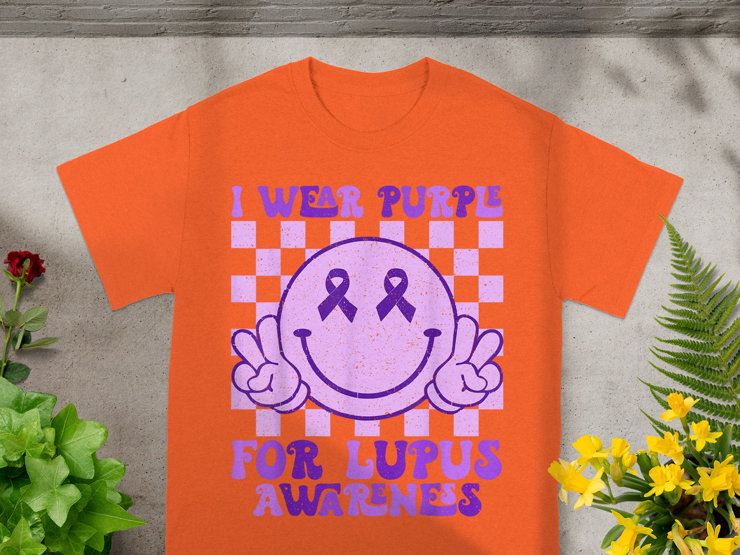 I Wear Purple For Lupus Awareness T-Shirt product