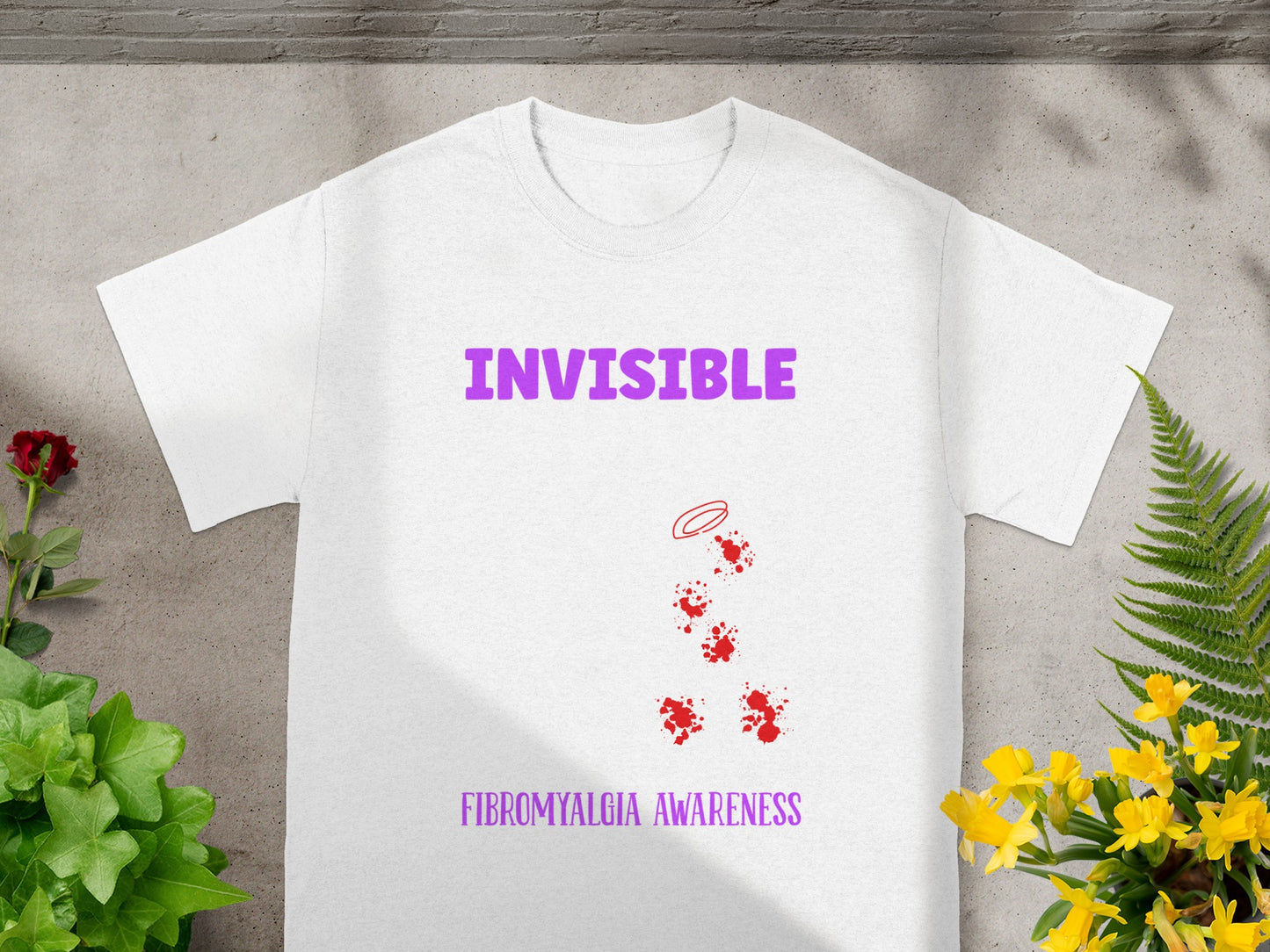 Invisible Fibromyalgia Awareness T-shirt