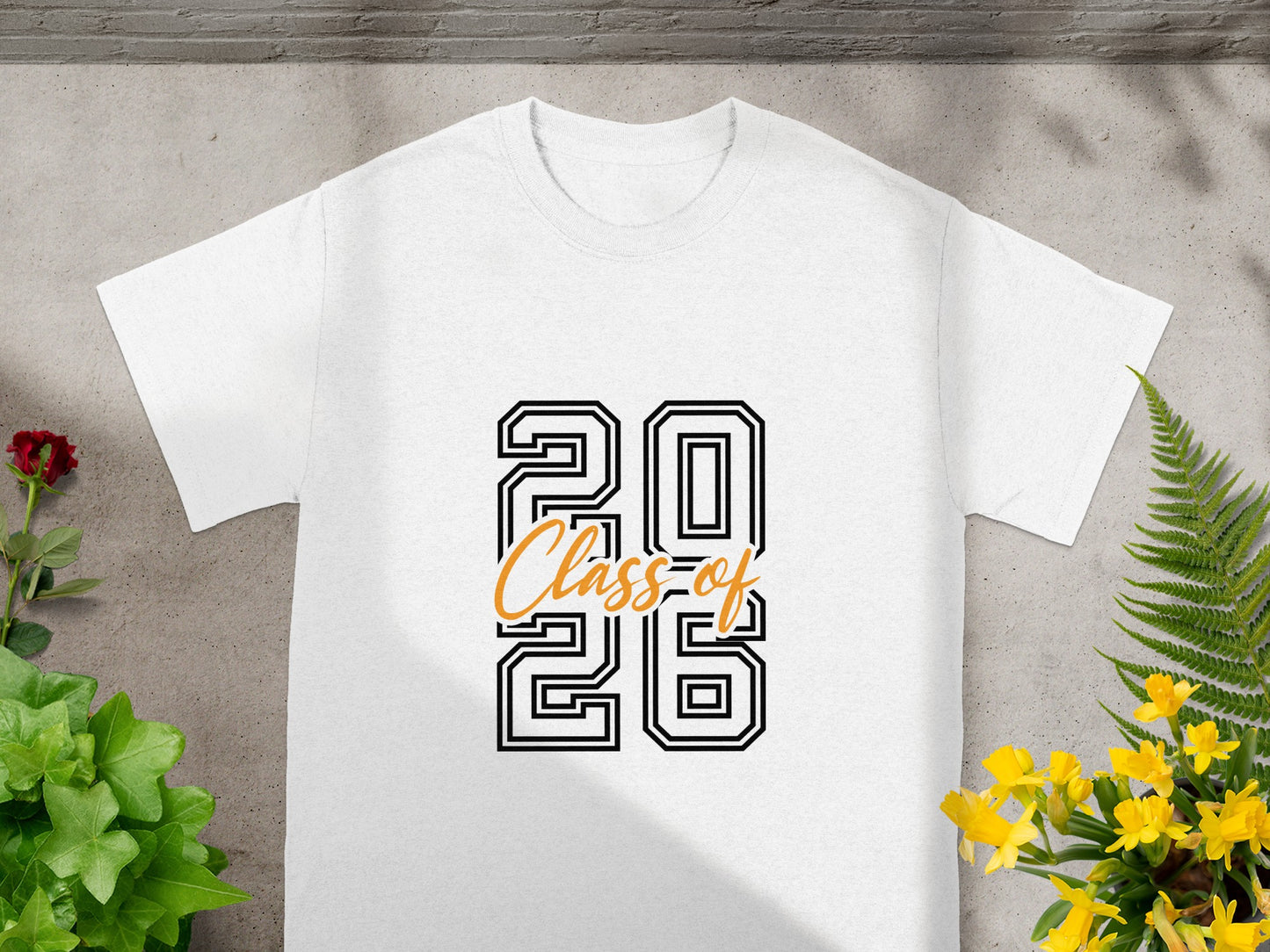 Stylish Class of 2026 Graphic T-shirt Apparel Gift