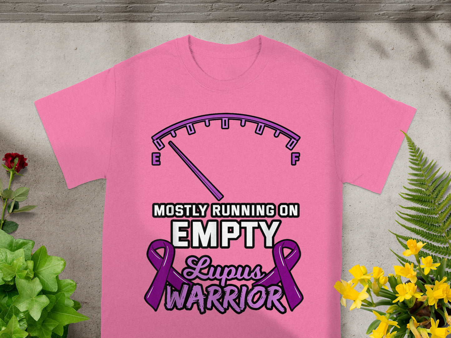 Mostly Running On Empty Lupus Warrior T-shirt