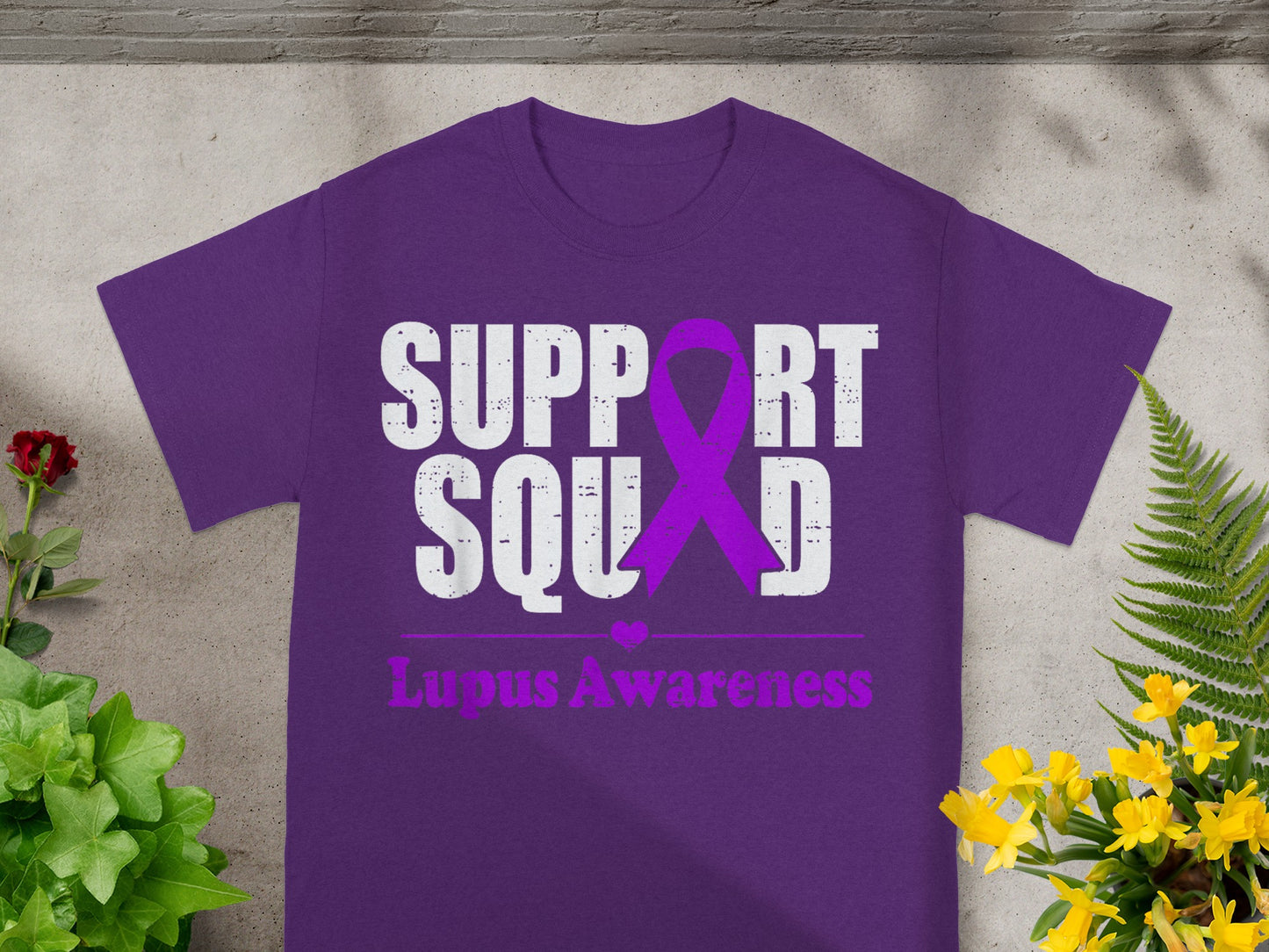 Support Squad Lupus Awareness T-Shirt