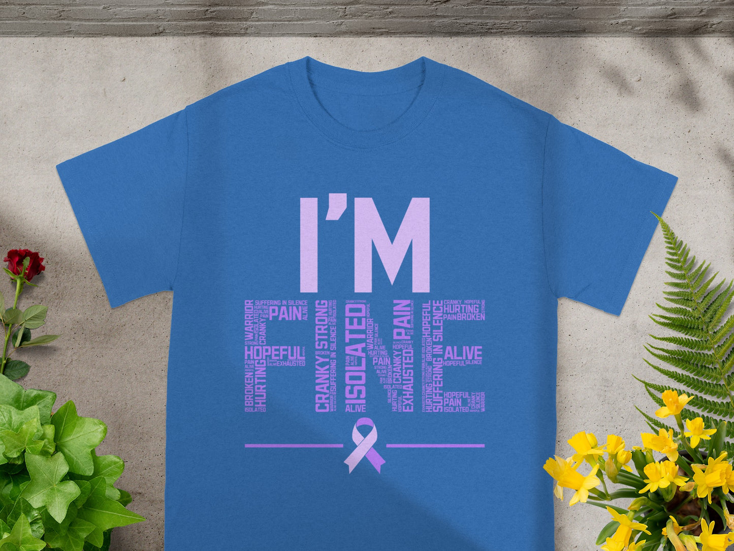 I'M Isolated Hopeful Strong Cranky Alive Graphic T-shirt