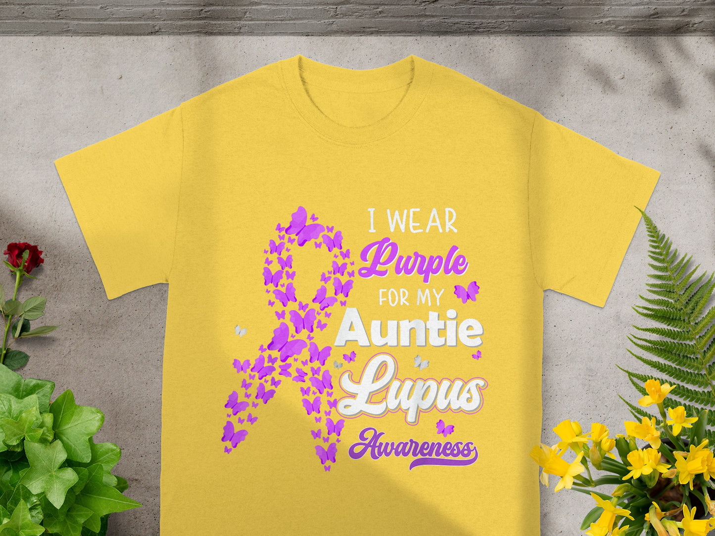 I Wear Purple For My Auntie Lupus Awareness product type