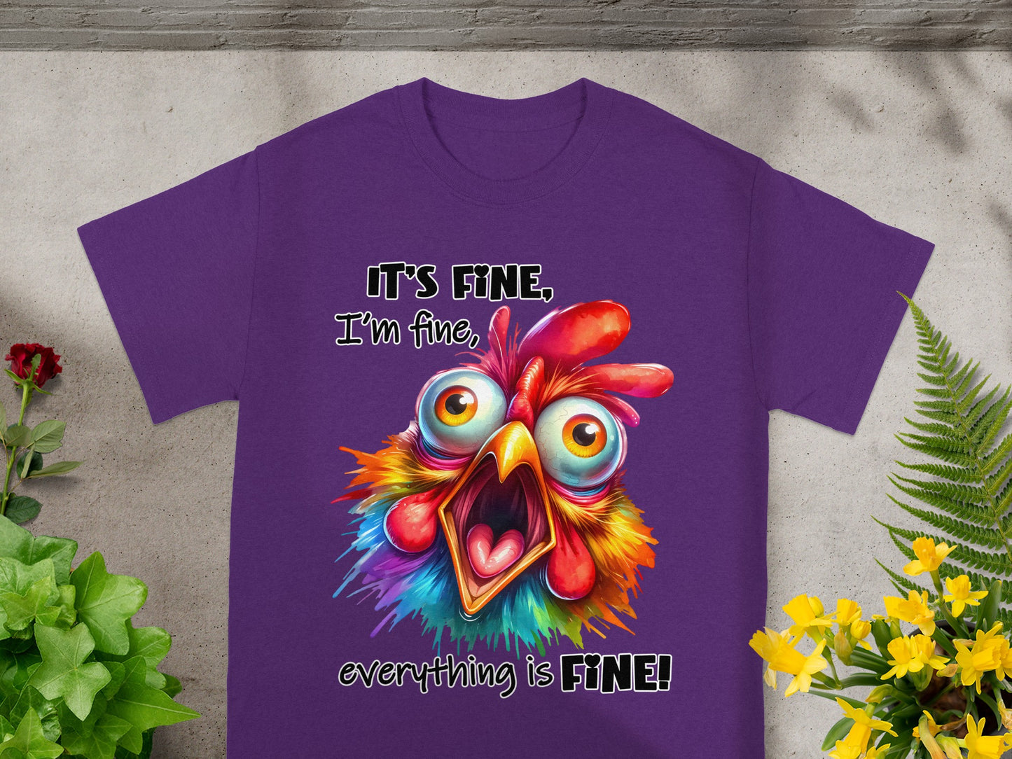 It's Fine I'm Fine Everything Is Fine T-Shirt