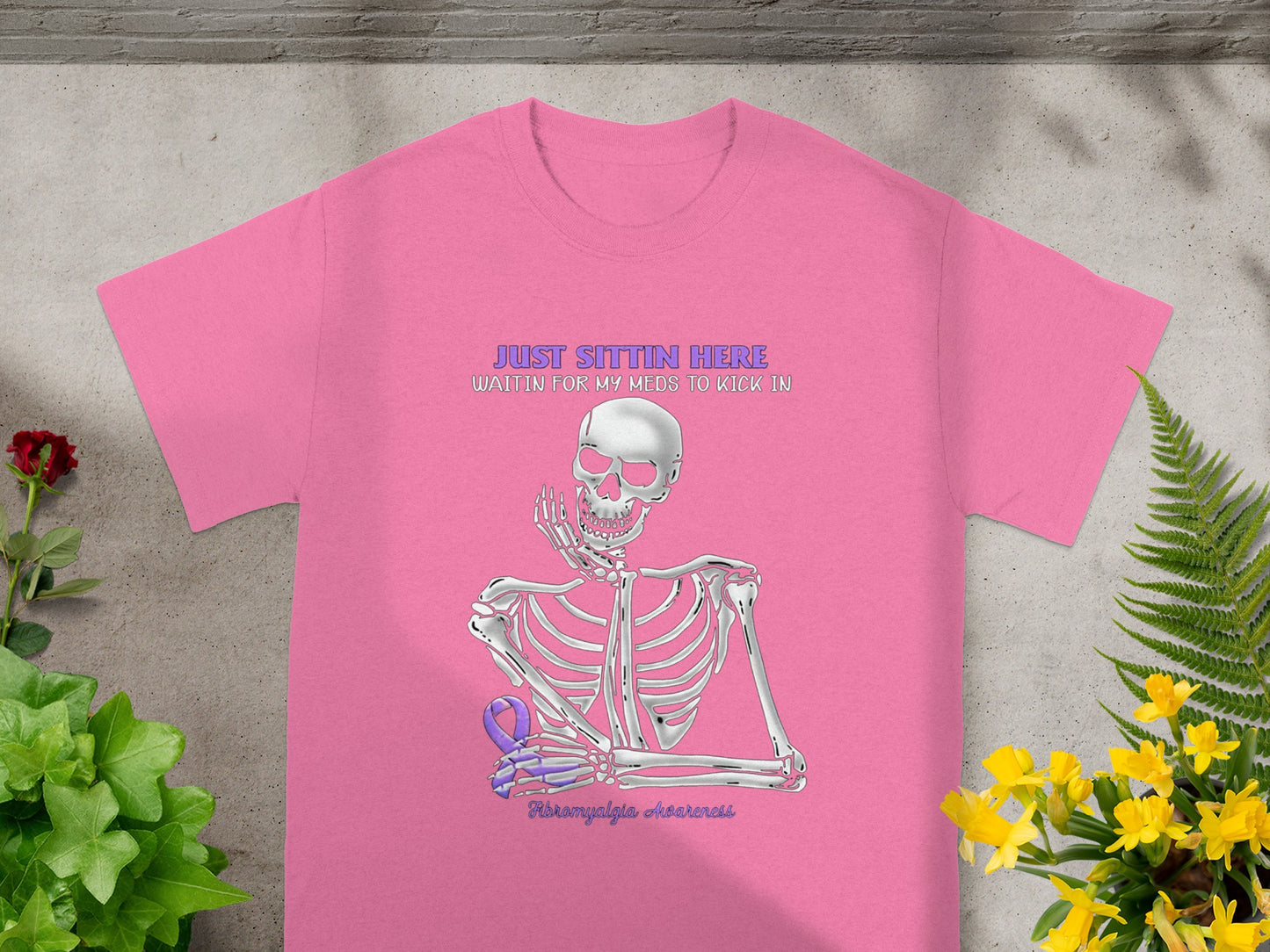 Just Sittin Here Waitin For My Meds to Kick In Shirt
